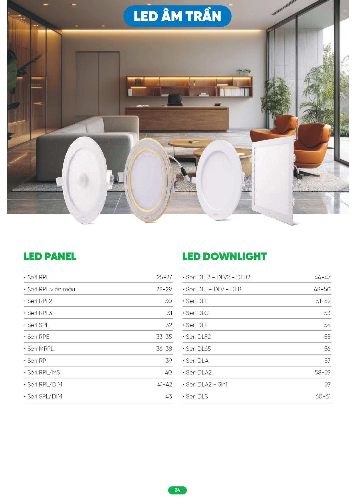 Bảng giá đèn LED MPE 2026